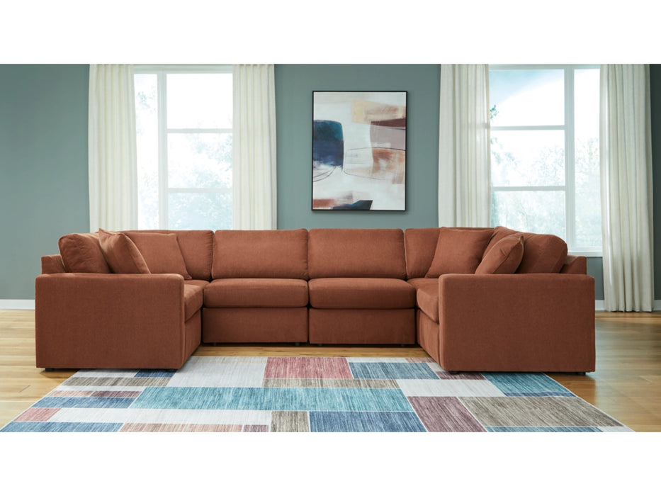 Modmax 6-Piece Performance Fabric Modular Sectional