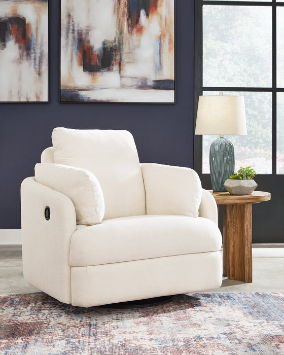 Modmax Performance Fabric Swivel Glider Recliner