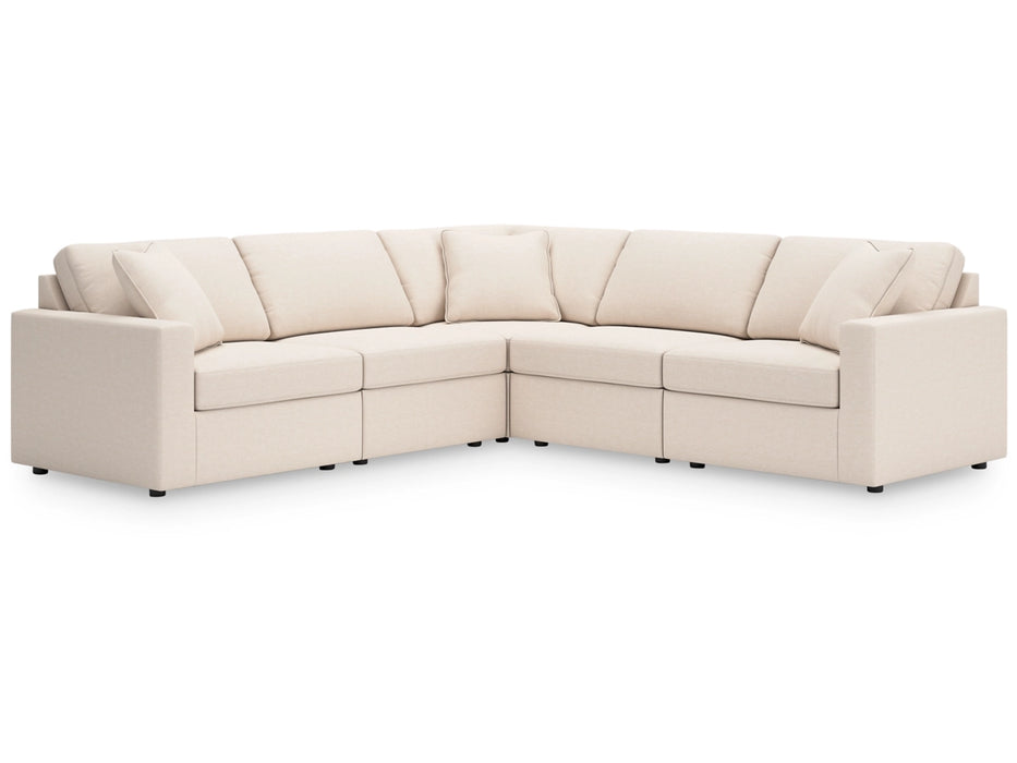 Modmax 5-Piece Performance Fabric Modular Sectional