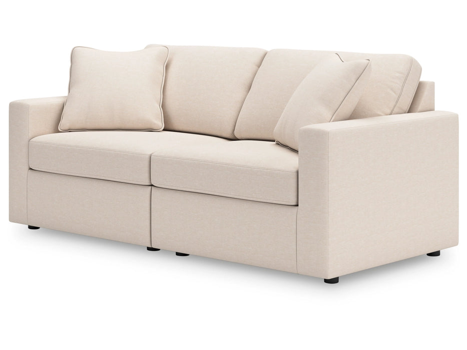 Modmax 2-Piece Modular Performance Fabric Loveseat