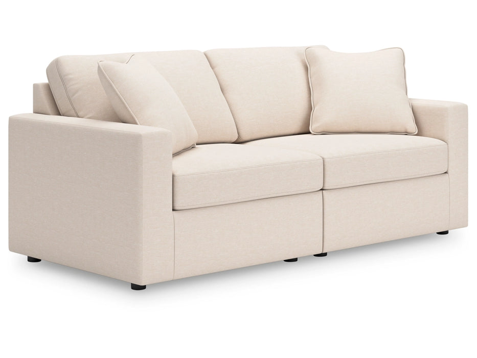 Modmax 2-Piece Modular Performance Fabric Loveseat