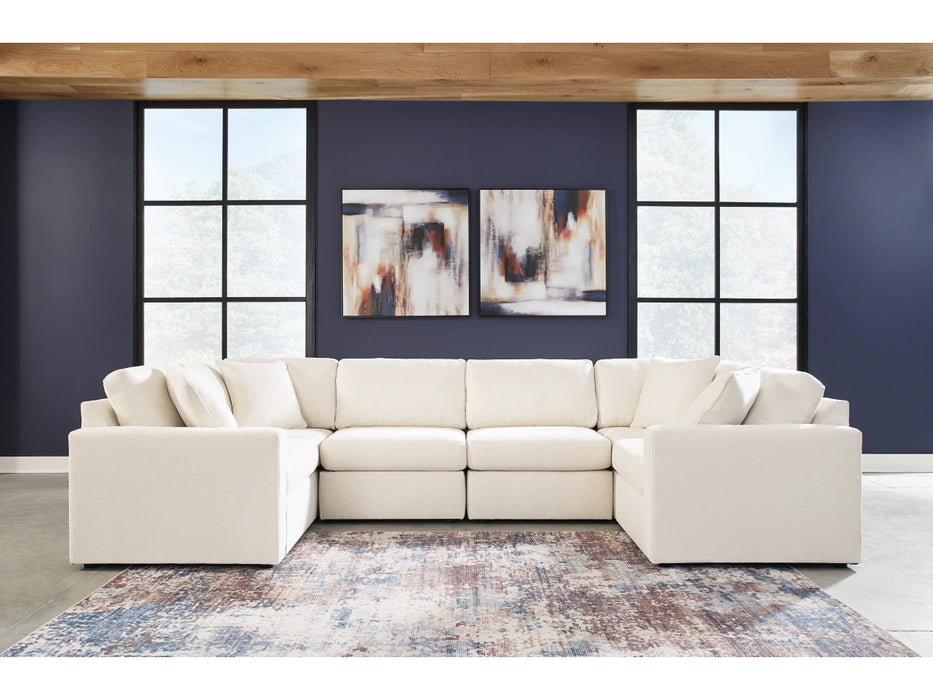 Modmax 6-Piece Performance Fabric Modular Sectional