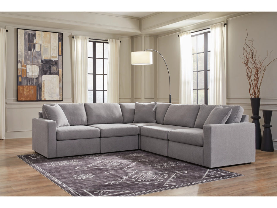 Modmax 5-Piece Performance Fabric Modular Sectional