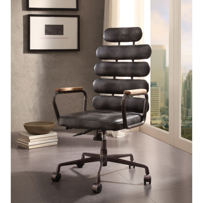 Calan Top Grain Leather Office Chair