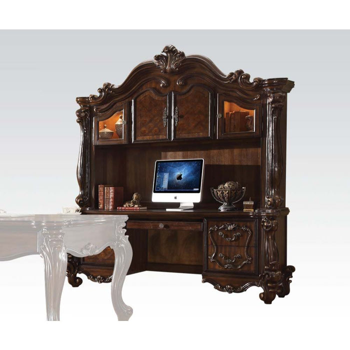 Versailles 76"L Executive Computer Desk with Hutch