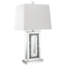 Coaster Ayelet Table Lamp with Square Shade White and Mirror Default Title