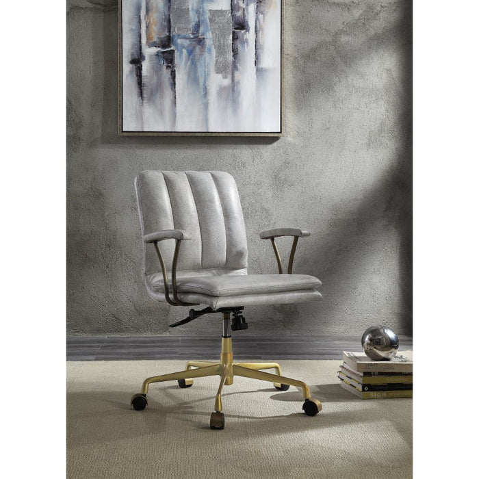 Damir Top Grain Leather Office Chair