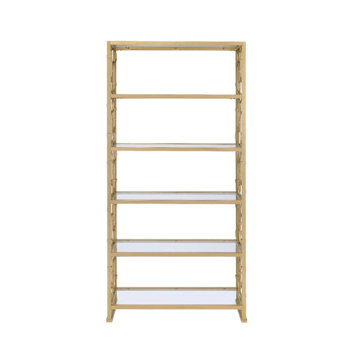 Milavera 77"H x 37"W Bookshelf