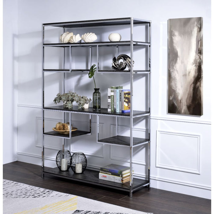 Vonara 72"H x 49"W Etagere Bookshelf