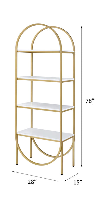 Lightmane 78"H x 28"W Bookshelf