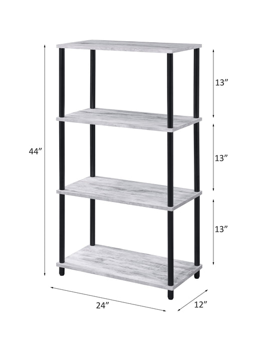 Nypho 44"H x 24"W Etagere Bookshelf