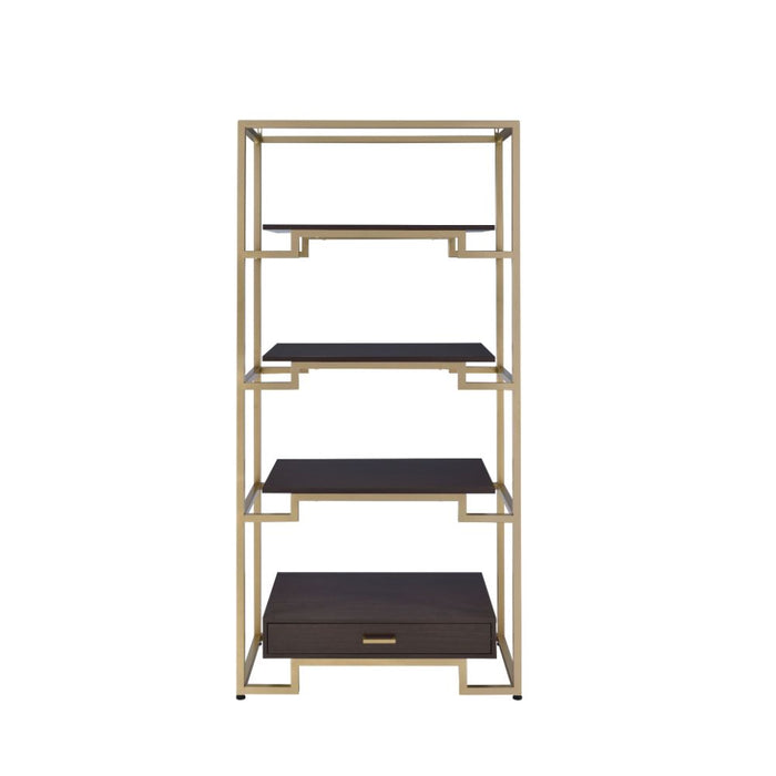 Yumia 3 Shelves 36"L Bookshelf