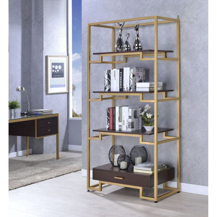 Yumia 3 Shelves 36"L Bookshelf