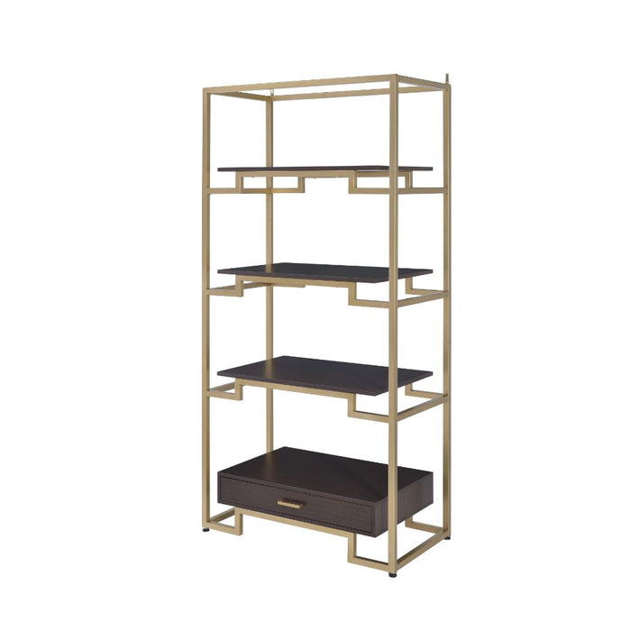 Yumia 3 Shelves 36"L Bookshelf