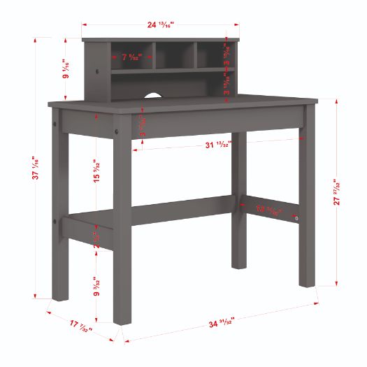 Logan 35"L Writing Desk