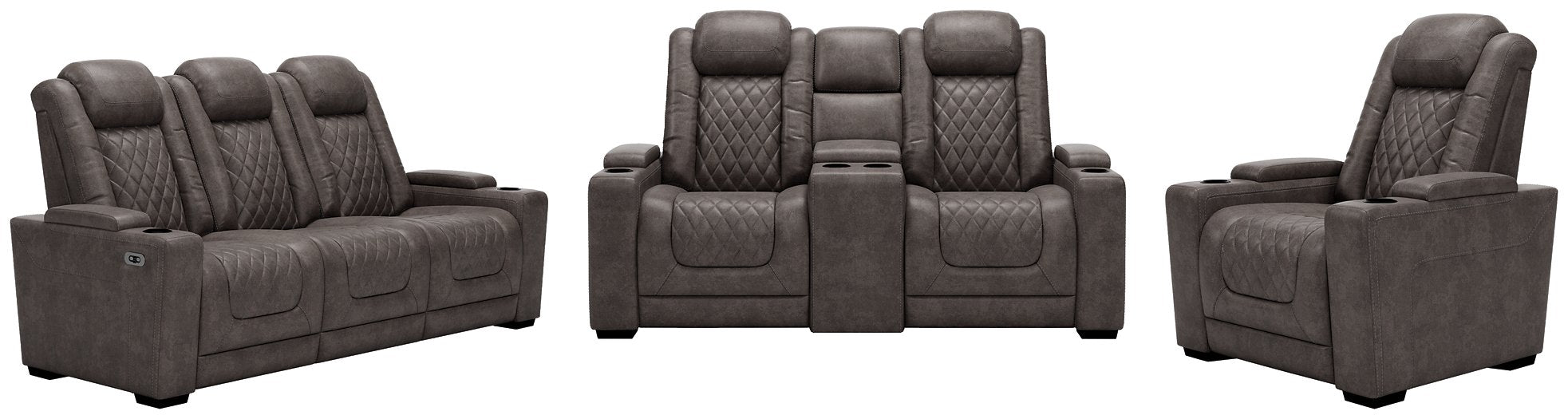 HyllMont Power Reclining Upholstery Package