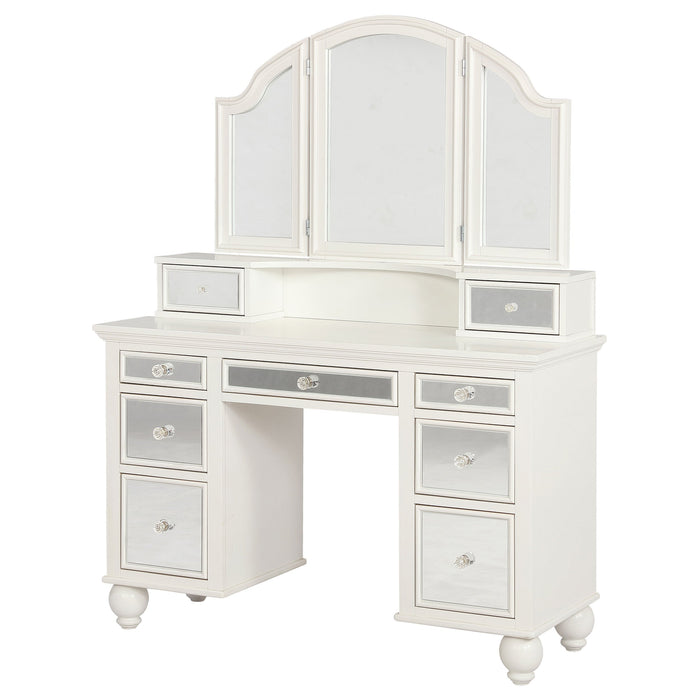 Reinhart Reinhart 2-piece Vanity Set White and Beige