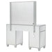 Coaster Allora 9-drawer Mirrored Storage Vanity Set with Hollywood Lighting Metallic Default Title