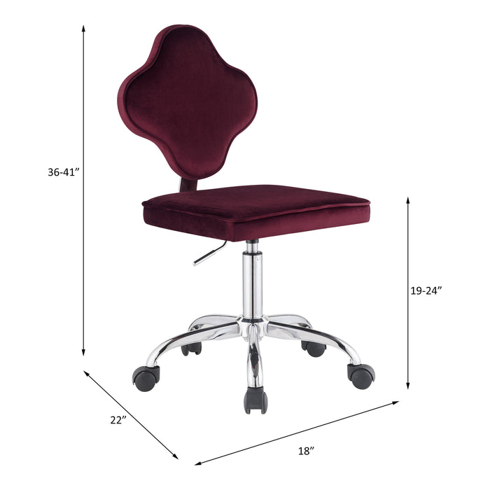 Clover 18"W Swivel & Adjustable Height Office Chair