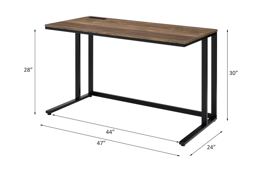 Tyrese 47"L Writing Desk with USB