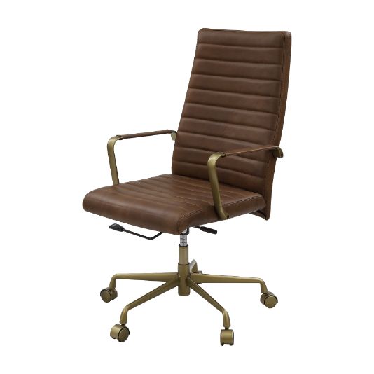 Duralo Top Grain Leather Office Chair