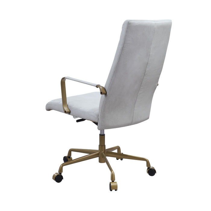 Duralo Top Grain Leather Office Chair