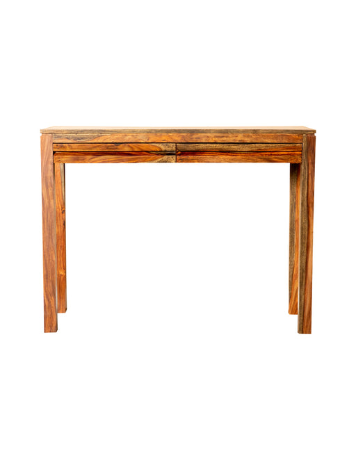 Jamesia 2-drawer Wood Entryway Console Table Warm Chestnut