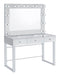 Coaster Umbridge 3-drawer Vanity with Lighting Chrome and White Default Title