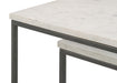 Coaster Medora 3-piece Nesting Table with Marble Top Default Title