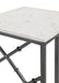 Coaster Angeliki Accent Table with Marble Top White Default Title