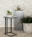 Coaster Vicente Accent Table with Marble Top Grey Default Title