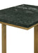 Coaster Vicente Accent Table with Marble Top Grey Default Title