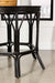 Coaster Antonio Round Rattan Tray Top Accent Table Black Default Title