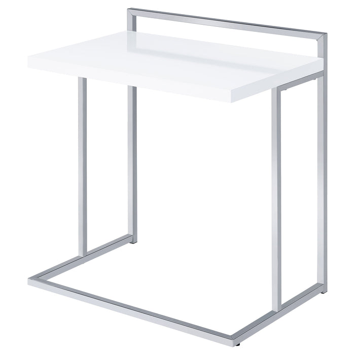 Coaster Dani Rectangular Snack Table with Metal Base Default Title