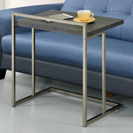 Coaster Dani Rectangular Snack Table with Metal Base Default Title