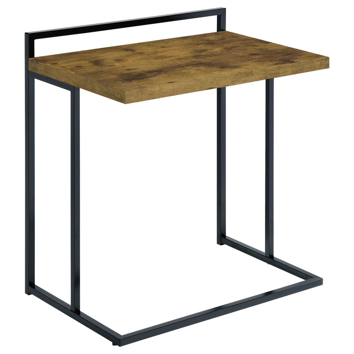 Coaster Dani Rectangular Snack Table with Metal Base Default Title