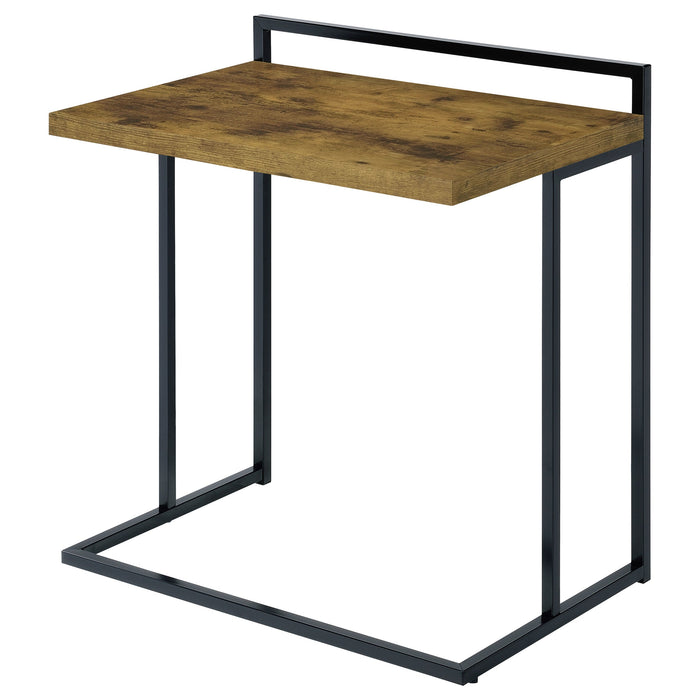 Coaster Dani Rectangular Snack Table with Metal Base Default Title