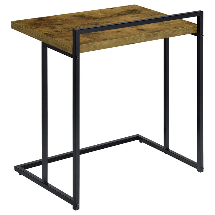 Coaster Dani Rectangular Snack Table with Metal Base Default Title