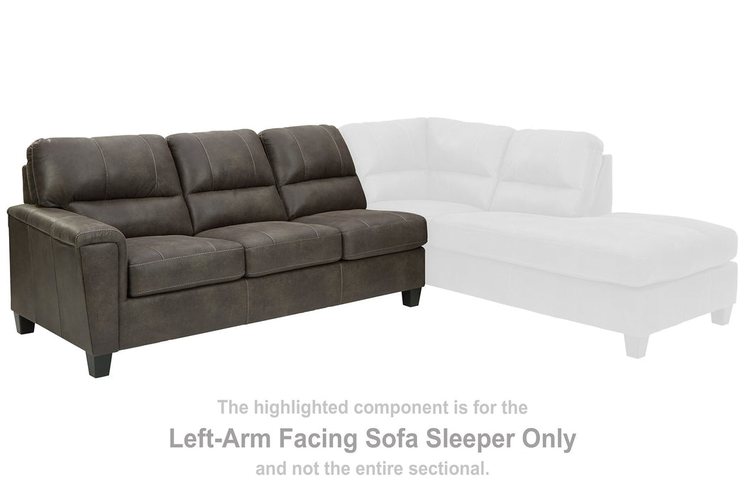 Navi Sleeper Sectional with Chaise