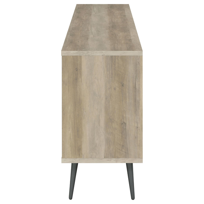 Coaster Maeve 2-door Engineered Wood Accent Cabinet Grey and Antique Pine Default Title