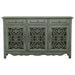 Coaster Madeline 3-door Accent Cabinet Antique Green Default Title