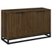 Coaster Ryatt 4-door Engineered Wood Accent Cabinet Dark Pine Default Title