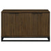 Coaster Ryatt 4-door Engineered Wood Accent Cabinet Dark Pine Default Title