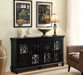 Coaster Kovu 4-door Accent Cabinet Black Default Title