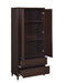 Coaster Wadeline 2-door Tall Accent Cabinet Rustic Tobacco Default Title