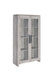 Coaster Alejo 2-door Tall Cabinet Grey Driftwood Default Title