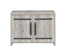 Coaster Enoch 2-door Accent Cabinet Grey Driftwood