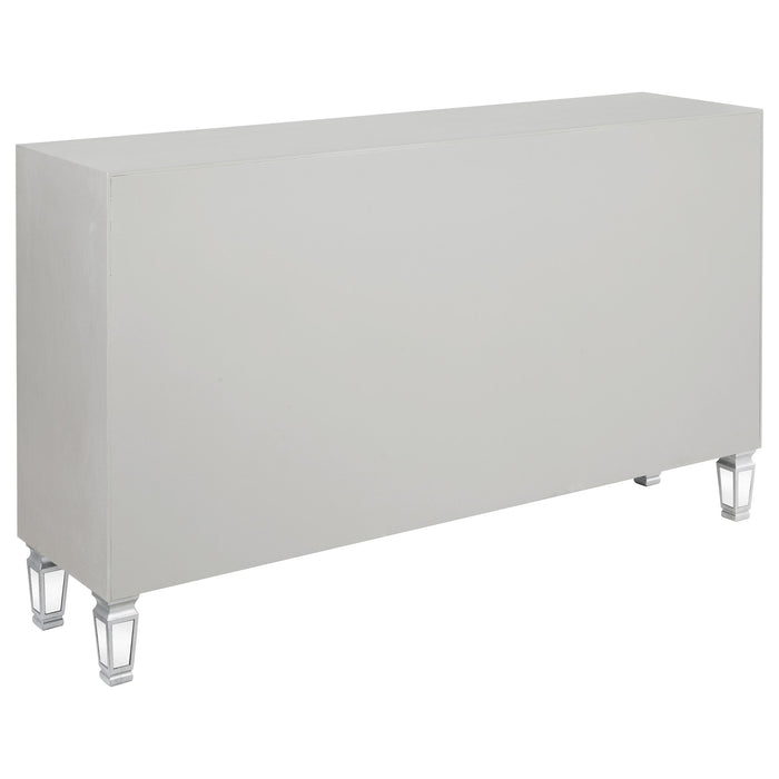 Coaster Leticia 3-drawer Accent Cabinet Silver Default Title