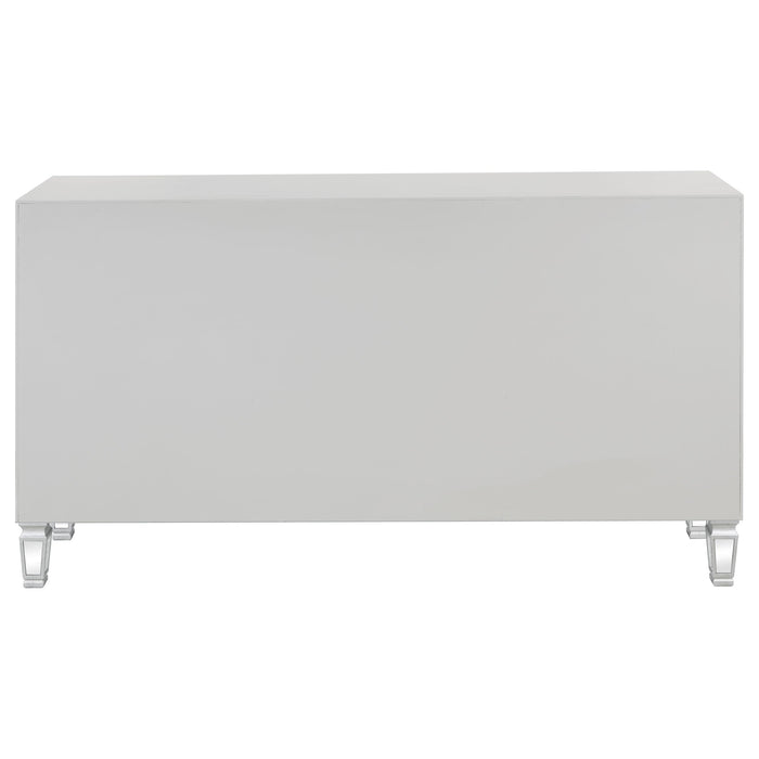 Coaster Leticia 3-drawer Accent Cabinet Silver Default Title