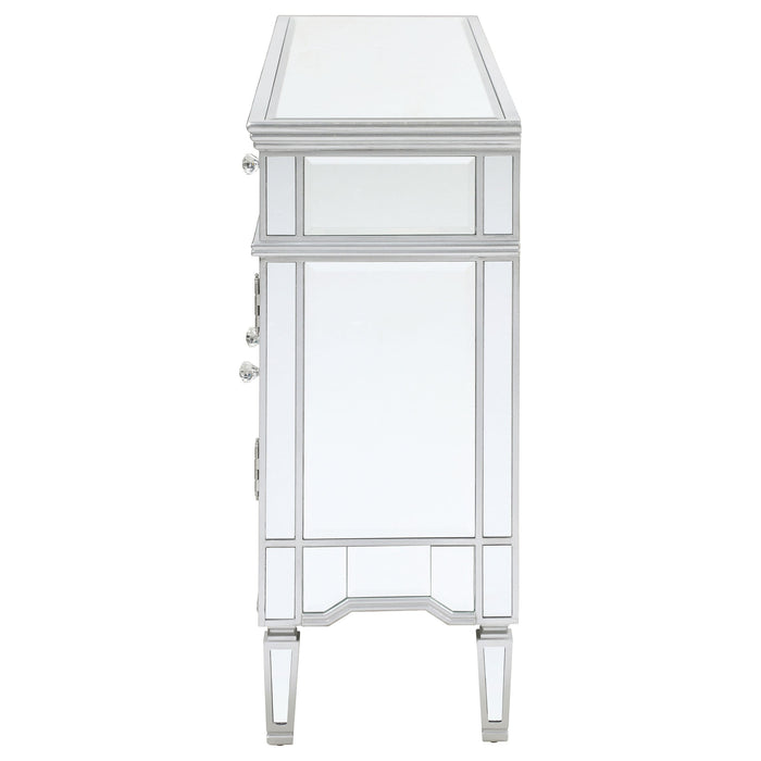 Coaster Duchess 5-drawer Accent Cabinet Silver Default Title